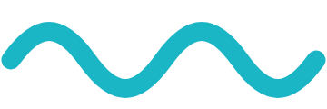 Teal wave flair